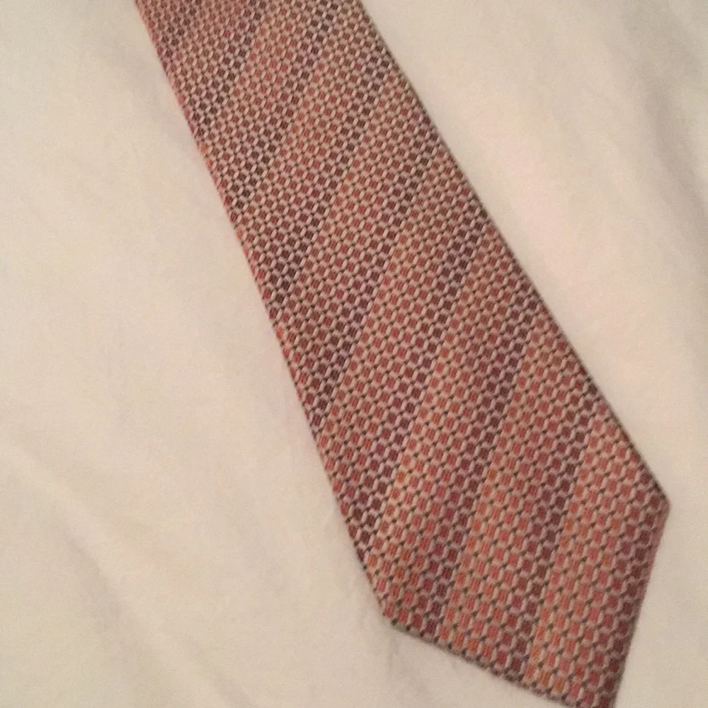 Alfani burnt orange tie